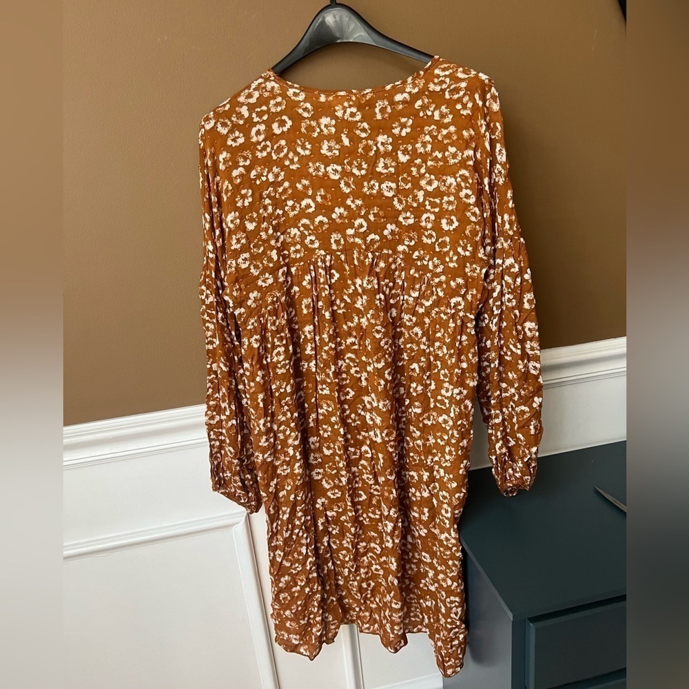 PEACH LOVE California Womens Floral Midi Dress Size S Cottagecore Boho Chic - Picture 5 of 6